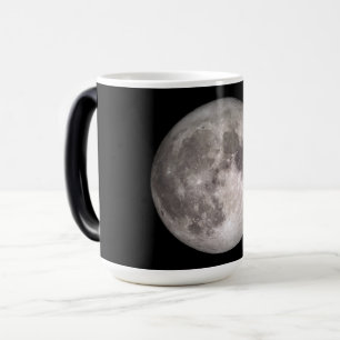 Caneca Mágica Imagem NASA da lua de cheio