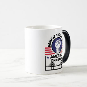 Caneca Mágica Imigrantes fazem Excelente na América