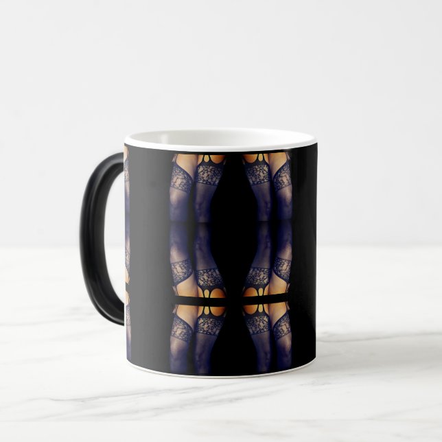 Caneca Mágica IMLA 4 Men Black Stockings Mug (Frente Esquerda)