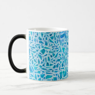 Caneca Mágica Impressão Animal Leopardo Guepardo Preto e Dourado