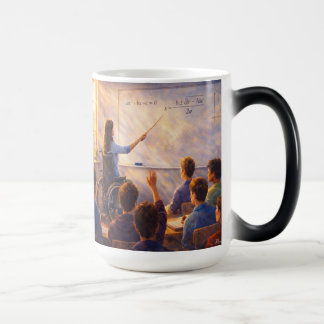 Caneca Mágica Impressão Artística para Sala de Aula de Professor