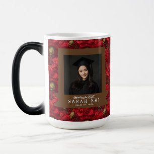 Caneca Mágica Impressão de Cravo em Negrito de Graduação