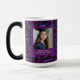 Caneca Mágica Impressão de Lírios Calla Clássicos Faculdade
