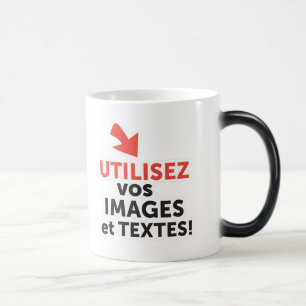 Caneca Mágica Imprima seus designs online DIY em Português