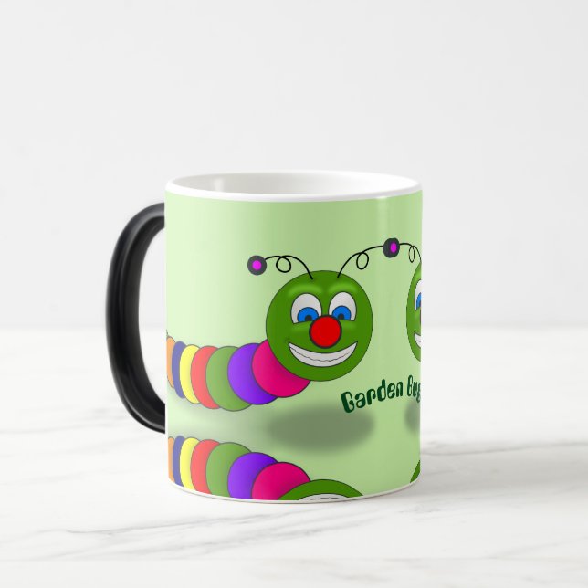 Caneca Mágica Inseto de Jardim Whimsical (Frente Esquerda)