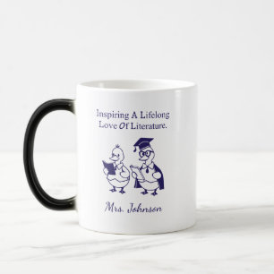Caneca Mágica Inspirando o Amor pela Literatura para Toda a Vida