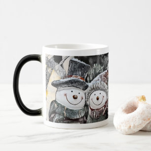 Caneca Mágica Inverno, Neve Natal e Neve Mug