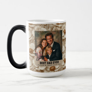 Caneca Mágica Jardim de Anêmonas de Marfim Apreciação Pai Papai
