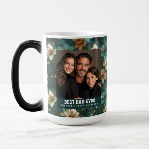Caneca Mágica Jardim Feliz de Amarílis Verde para Pais Únicos