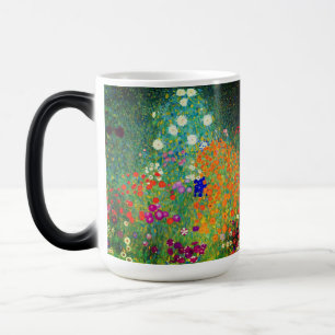 Caneca Mágica Jardim Flor Gustav Klimt