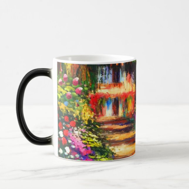 Caneca Mágica Jardim Monet em Giverny (Esquerda)
