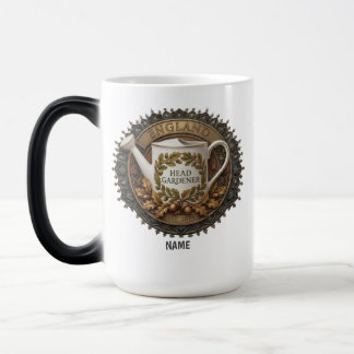 Caneca Mágica Jardineiro-Chefe | Água de Herança Britânica Perso
