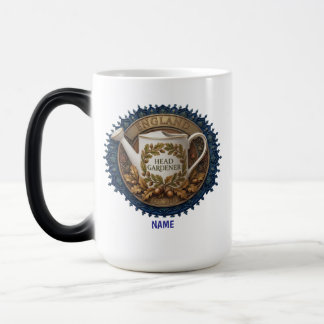 Caneca Mágica Jardineiro Chefe | Água de Herança Britânica Perso