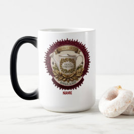 Caneca Mágica Jardineiro-Chefe | Relógio de Pulso Personalizado