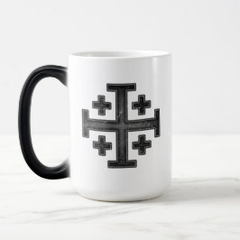 Caneca Mágica Jerusalem Cavaleiro Templário Cruzador Cruzado Deu