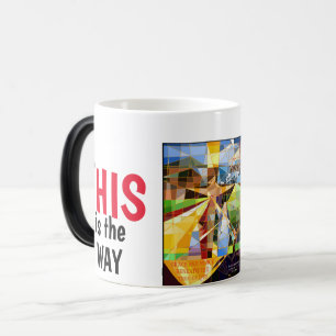 Caneca Mágica Jesus é o jeito que Magic Mug