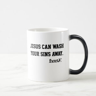 Caneca Mágica Jesus pode lavar seus pecados afastado