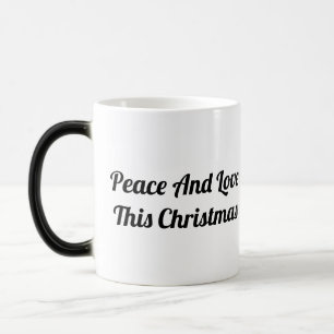 Caneca Mágica Jesus vestindo um Chapéu Noel bordado