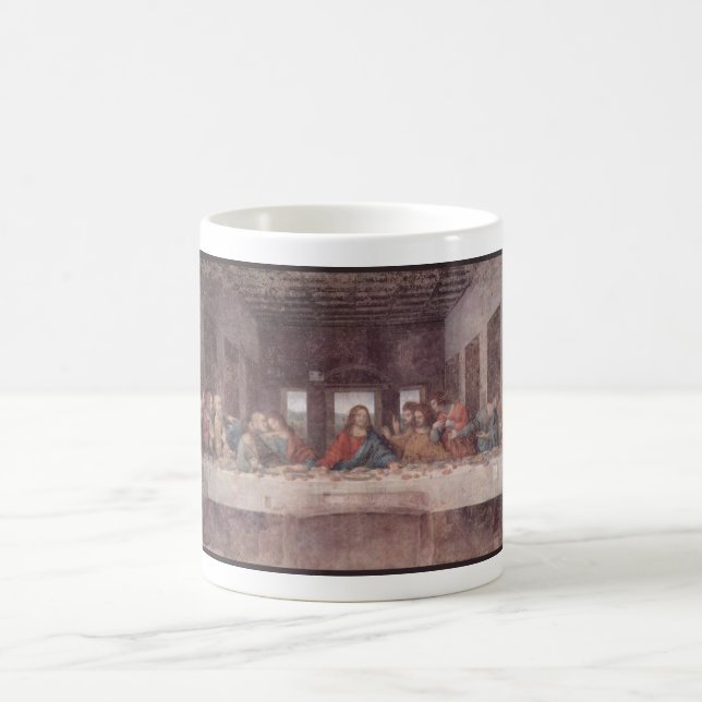 Caneca Mágica Jesus "Yeshua" O Último Jantar, Leonardo da Vinci (Centro)