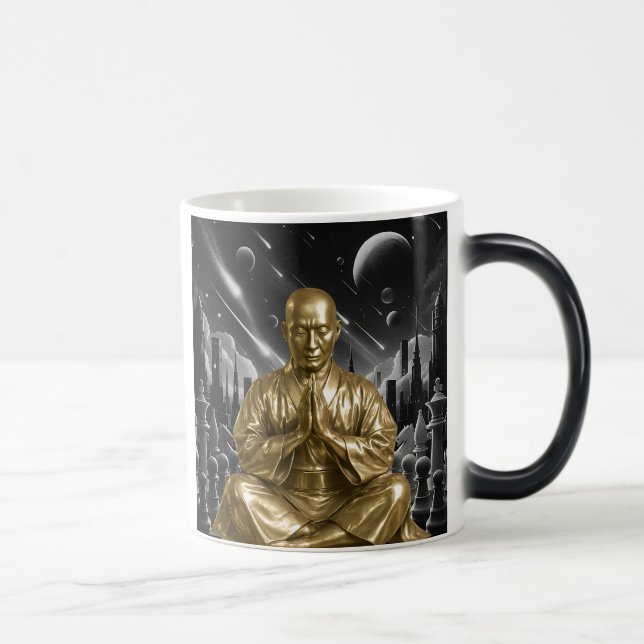 Caneca Mágica Jeu d'échec zen (Direita)