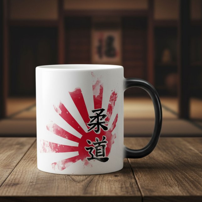 Caneca Mágica Judo Kanji - Rising Sun (Criador carregado)