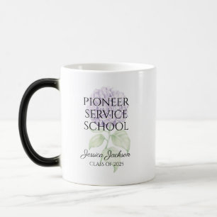 Caneca Mágica JW 2025 Pioneer Service School com Texto do Ano