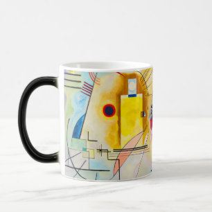 Caneca Mágica Kandinsky amarelo-vermelho-azul