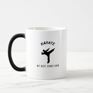 Caneca Mágica Karate meu melhor esporte de sempre
