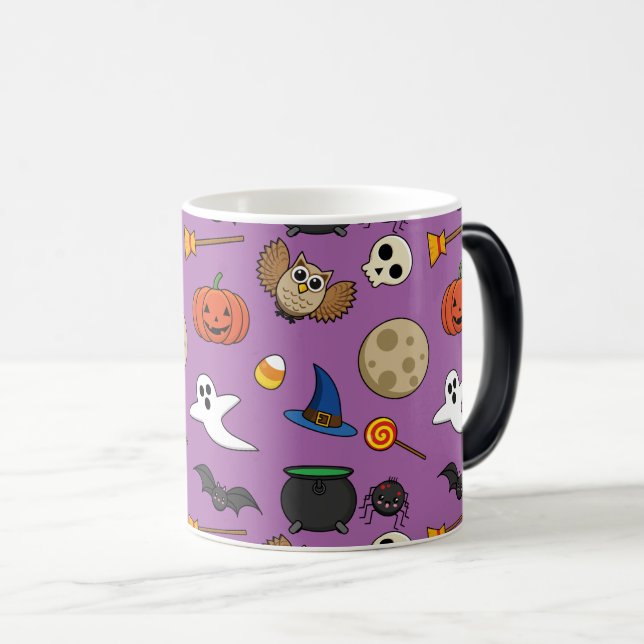 Caneca Mágica Kawaii Halloween Pack (Frente Esquerda)
