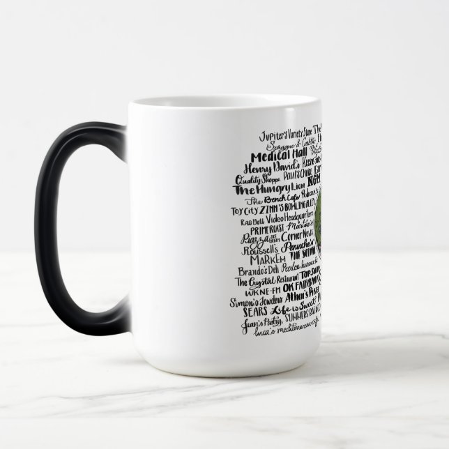 Caneca Mágica Keene, NH - Agora e Depois (Esquerda)