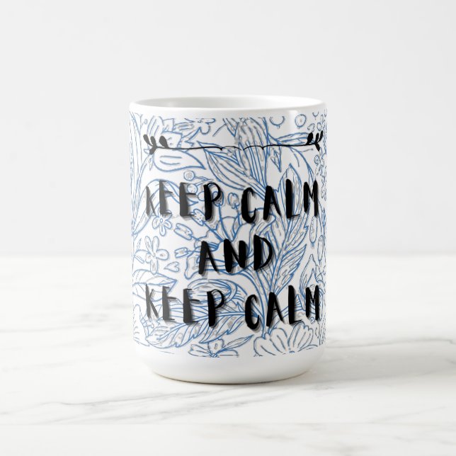 Caneca Mágica Keep calm and keep calm (Center)
