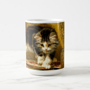 Caneca Mágica Kitten com pintura e escovas