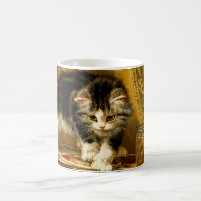 Caneca Mágica Kitten com pintura e escovas (Centro)