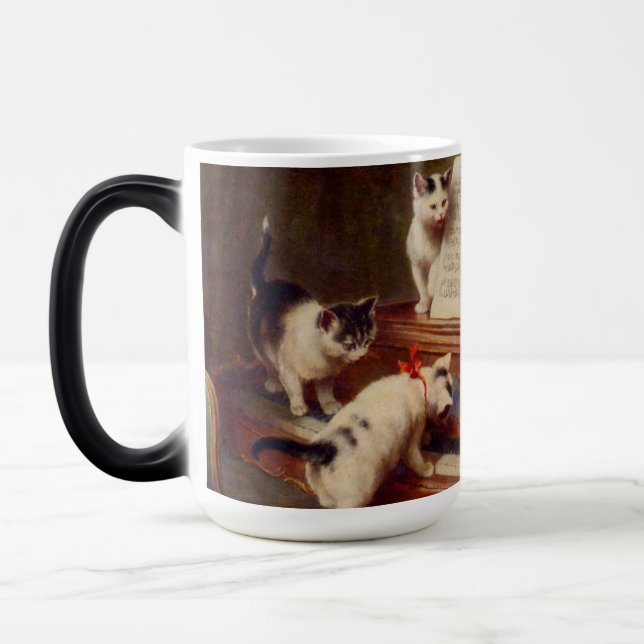 Caneca Mágica Kittens e Piano (Esquerda)