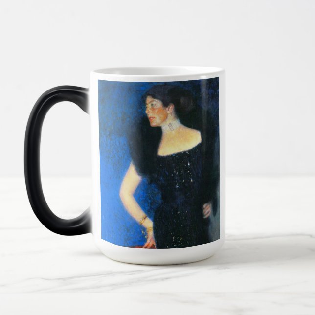 Caneca Mágica Klimt Retrato da Rosa von Rosthorn-Friedmann (Esquerda)