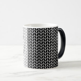 Caneca Mágica KNIT Morphing Mug Negra