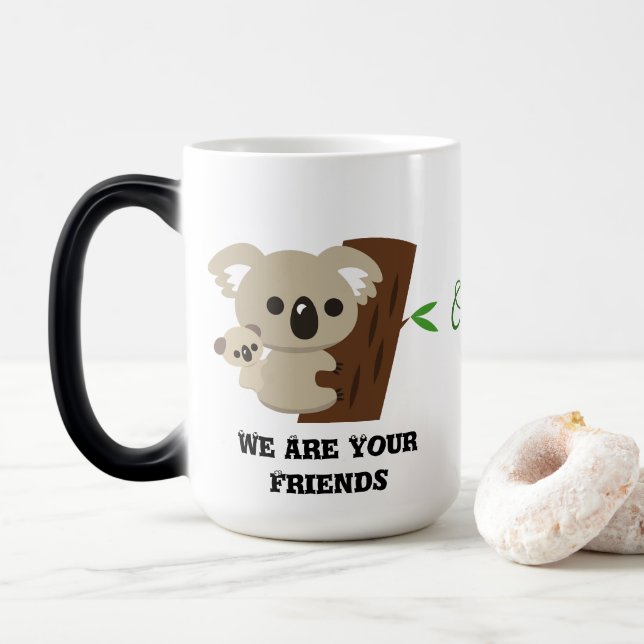 Caneca Mágica Koala Bear (Com Donut)