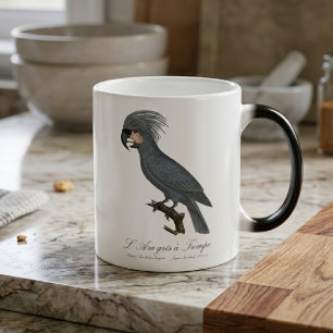 Caneca Mágica L’Ara gris à Trompe / Cinza Palm Cockatoo