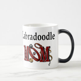 Caneca Mágica Labradoodle MOM Gifts