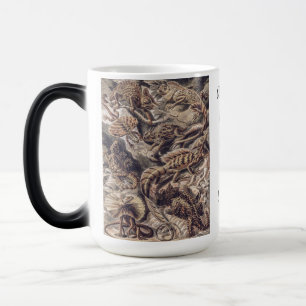 Caneca Mágica Lagarto Vintage por Ernst Haeckel Personalizado