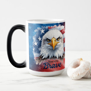 Caneca Mágica Lar dos Valentes - Águia Americana