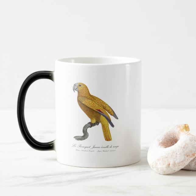 Caneca Mágica Le Perroquet Jaune ecaille de rouge (Com Donut)