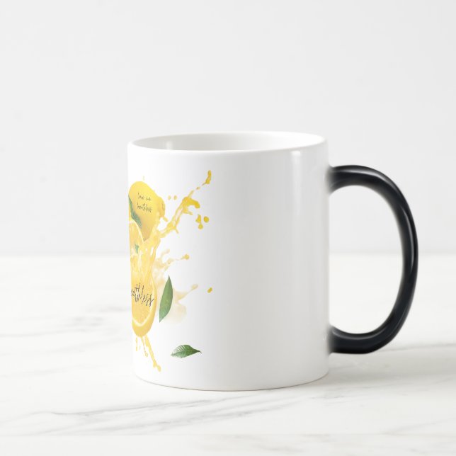 Caneca Mágica Leave me breathless, Mugs and Cups, Fresh lemon (Direita)