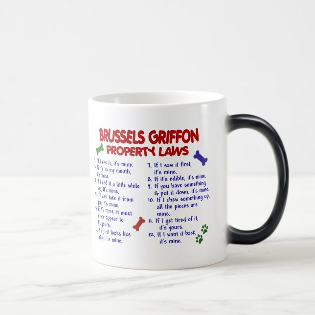 Caneca Mágica Leis 2 da propriedade de BRUXELAS GRIFFON (Direita)