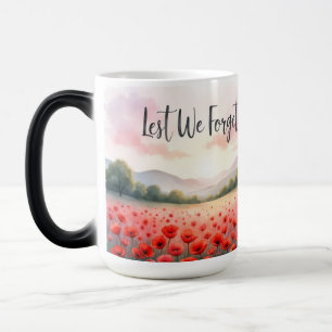 Caneca Mágica Lest We Forget-Dia dos Veteranos