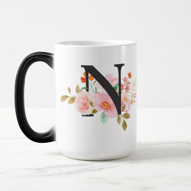 Caneca Mágica Letra N (Esquerda)