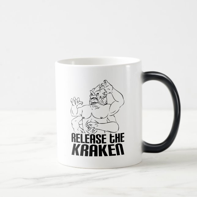 Caneca Mágica Libere o Kraken (Direita)