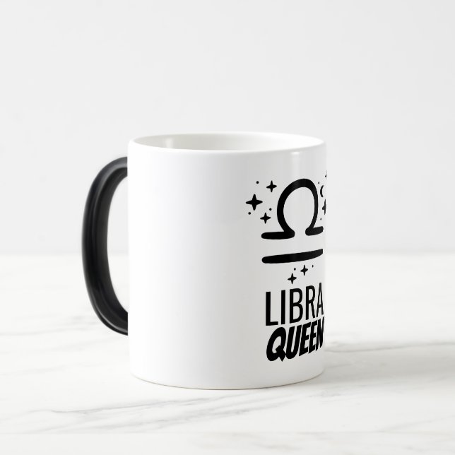 Caneca Mágica Libra Queen Morphing Mug (Frente Esquerda)