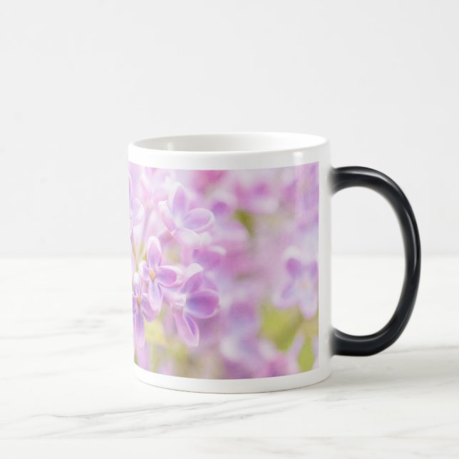 Caneca Mágica Lilac Flowers Mist (Direita)