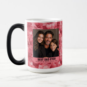 Caneca Mágica Lilás Amaryllis Nature Melhor Pai de Cachorro Luxo